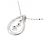Autre Marque Collana in oro bianco 10K e diamanti Argento - vista 4