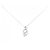Autre Marque Collana con Diamanti Pt900 Pt850 Argento