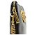 Clutch in pelle lucida Versace Nero - vista 5
