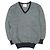 Autre Marque J.PRESS Super Geelong Wool V Neck Knitwear Blue Navy blue