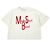 Autre Marque Camiseta de algodón THE DAY ON THE BEACH Blanco Blanco roto