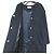 Autre Marque Abrigo sin cuello GALLARDAGALANTE Azul Azul marino - vista 5