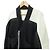 Sacai Cable Knit Docking Strickjacke Schwarz - Ansicht 4