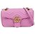 Gucci Piccola borsa a tracolla GG Marmont con catena Porpora