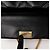 Valentino Borsa Tote e a Spalla in Pelle Grena Roman Stud Nera Nero - vista 10