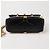 Valentino Borsa Tote e a Spalla in Pelle Grena Roman Stud Nera Nero - vista 6