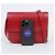 Céline Piccola borsa a tracolla in pelle Classic Box Rosso Argento - vista 12
