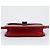 Céline Piccola borsa a tracolla in pelle Classic Box Rosso Argento - vista 8