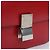 Céline Piccola borsa a tracolla in pelle Classic Box Rosso Argento - vista 9