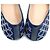 Gucci Scarpe basse con cristalli Blu - vista 3