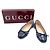 Gucci Scarpe basse con cristalli Blu - vista 5