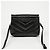Saint Laurent Borsa a tracolla Lulu Toy Nero - vista 3