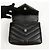 Saint Laurent Borsa a tracolla Lulu Toy Nero - vista 7