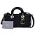 Borsa Lady Dior Medium Cannage in agnello nero