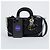 Borsa Lady Dior Medium Cannage in agnello nero - vista 9