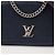 Louis Vuitton Leder-Tote-Schultertasche Navy Blau - Ansicht 2