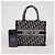Dior Small Book Tote Bag Oblique Navy Blu - vista 7