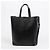 Cabas Céline Piccola Tote Verticale in Pelle e Borsa a Spalla Nera Nero - vista 2