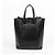Cabas Céline Piccola Tote Verticale in Pelle e Borsa a Spalla Nera Nero - vista 5