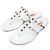 Valentino Chinelos flats Rockstud em PVC para mulher