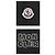 Moncler T-shirt a maniche corte in cotone con stampa logo Nero - vista 4