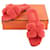 Hermès Sandali Oran Arancione  - vista 12