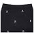 Burberry Gonna plissettata ATENA EMB con ricamo Thomas Bear Nero - vista 3