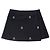 Burberry Gonna plissettata ATENA EMB con ricamo Thomas Bear Nero - vista 9