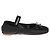 Miu Miu Ballerine piatte in raso Nero