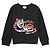 Gucci Felpa in cotone con motivo tigre per bambini (Nero) XJEZZ