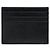 Prada Saffiano Triangle Logo Card Wallet Black - view 5