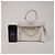 Maison Martin Margiela Mini borsa tote in pelle da donna Avorio Bianco - vista 9