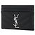 Saint Laurent Monogramm Kartenetui Prägung: Schwarz - Ansicht 2