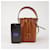 Fendi Mini borsa a secchiello Montrezor Marrone  - vista 6