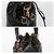 Fendi Mini borsa a tracolla Montrezzo FF Nero - vista 11