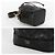 Fendi Mini borsa a tracolla Montrezzo FF Nero - vista 5