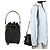 Fendi Mini borsa a tracolla Montrezzo FF Nero - vista 8