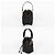 Fendi Mini borsa a tracolla Montrezzo FF Nero - vista 9
