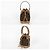 Fendi Mini borsa a tracolla in tessuto Montrezzo FF Marrone - vista 2