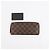 Louis Vuitton Clemence Wallet Damier Ebène Canvas Long Wallet Cherry Brown Braun - Ansicht 11