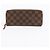 Louis Vuitton Clemence Wallet Damier Ebène Canvas Long Wallet Cherry Brown Braun - Ansicht 2