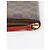 Louis Vuitton Clemence Wallet Damier Ebène Canvas Long Wallet Cherry Brown Braun - Ansicht 5