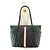 Bally Nova bolsa de ombro feminina Damira QT em couro acolchoado preto Medium Shopper