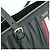 Bally Nova bolsa de ombro feminina Damira QT em couro acolchoado preto Medium Shopper - vista 13