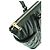 Bally Nova bolsa de ombro feminina Damira QT em couro acolchoado preto Medium Shopper - vista 7