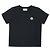 T-shirt a maniche corte Moncler Kids Logo Patch (Nero)