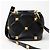 Valentino Roman Stud Small Nappa Leder Handtasche Schwarz - Ansicht 4