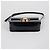 Céline Bolso de hombro Tin Triope para mujer en piel de becerro brillante negro - vista 6