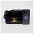 Céline Bolso de hombro Tin Triope para mujer en piel de becerro brillante negro - vista 7