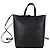 Céline Vertikaler kleiner Leder-Cabas Schultertasche Schwarz